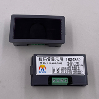 Pantalla LED Industrial RS485 Modbus RTU, Módulo de Pantalla Digital de 4 Dígitos y 7 Segmentos para Controlador PLC y Lectura de Señales de Sensor