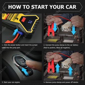 Votre ultime sauvetage routier 600A <span class=keywords><strong>Jump</strong></span> <span class=keywords><strong>Starter</strong></span> vous permet de démarrer La batterie 16000mAh maintient vos appareils chargés - Product Image 6
