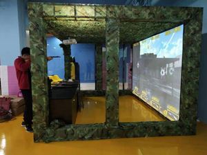 Máquina de Experiencia de Tiro Láser Inmersiva para Interiores con Proyección Holográfica, Aventura con Pistola de Aire para Parques, Centros Comerciales y Espacios Públicos Metálicos - Product Image 3