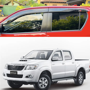 Pare-soleil de porte en fibre de carbone pour <span class=keywords><strong>Toyota</strong></span> <span class=keywords><strong>Hilux</strong></span> VIGO 2005-2014 Pare-soleil de fenêtre - Product Image 1