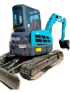 Alta calidad usada Kobelco SK 55 Mini Excavadora hidráulica sobre orugas precio de fábrica venta 5,5 toneladas peso operativo Motor núcleo del motor - Product Image 5