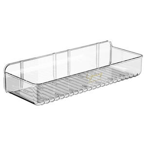 Étagère à épices murale transparente Gaching taille L avec couvercle en plastique pour rangement de cuisine - Product Image 5