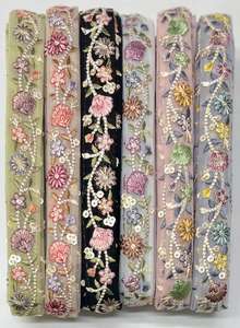 Offre Spéciale dentelle robe de luxe dentelle perlée tissu femmes soudanaises Toub vente en gros Durable en utilisant du coton à bas prix - Product Image 2