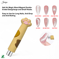 Kit de Produits pour Ongles en Gel Marque Privée – Gel UV Effet Œil de Chat Scintillant 15ml avec 2 Pinceaux Double Face et Outil Magnétique