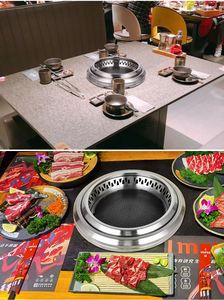 Barbecue coréen électrique commercial pour restaurant, table de barbecue en céramique, fumoir barbecue - Product Image 6