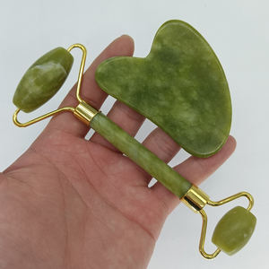Rouleau facial en quartz rose naturel personnalisé, vente en gros d'usine, rouleau de jade Gua Sha - Product Image 3