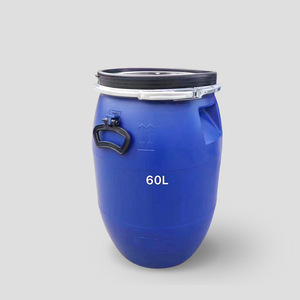 30L-200L Thickened Round Wide-Mouth Clamped Bucket, Daily Chemical Bucket, Acid and <b>Alkali</b> Resistant Sealing Flange Bucket, - Product Image 1