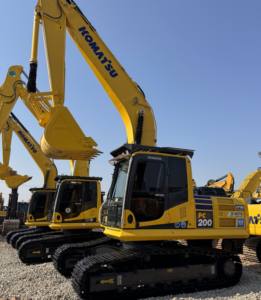 98% <b>New</b> High Quality second hand massive excavator komatsu pc200 pc210 pc220 Heavy Duty crawler digger 20tons 21ton 22ton EPA CE - Product Image 3