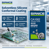 Revêtement Conforme Acrylique Résine de Silicone Sans Solvant Protection UV Fluorescente pour PCB UL94 V-0 CA1002