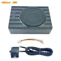 Caisson de basses actif ultra-fin de 6,5 pouces de haute qualité, bobine simple, sous le siège, 200 W RMS, amplificateur de voiture fin automatique, haut-parleur de basses