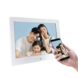 Mini 10.1 Inch WiFi Smart Digital Photo Frame 1280x800 HD IPS Android Touch Screen Picture Electronic 16GB Memory Auto-Rotate