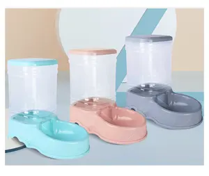 Alimentatore per animali domestici Gravity automatico cane gatto acqua potabile alimentatore Dispenser per cani di piccola taglia media cucciolo gattino