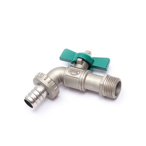 Hecho en China de alta calidad de aluminio mariposa manija verde frío de latón para agua jardín bibcock - Product Image 5