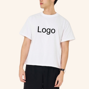 เสื้อยืดทรงบ็อกซี่สกรีนลายตามสั่ง 230gsm ผ้าฝ้าย 100% หนานุ่ม ขายส่ง - Product Image 1