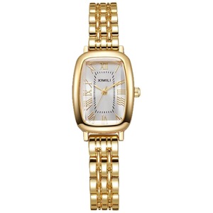 Women Watch Quartz Alloy case Band square Small Dial Roman Numeral Minimal Vintage Watch Europe Africa Wholesale - Product Image 1