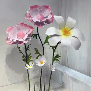 Flores de Papel Crepé Hechas a Mano al por Mayor, Decoración Gigante 5D para Escaparates, para el Día de la Madre, San Valentín, Año Nuevo - Product Image 6