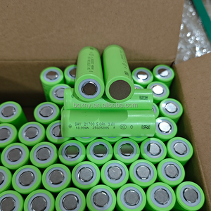 3.6v 5000mah 5c תאי ליתיום גליליים 21700 סוללה למכוניות חשמליות ניידות סוללות ליתיום יון - Product Image 4