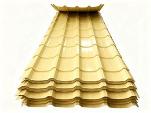 Tôles d'acier galvanisé prépeintes conformes à la norme ASTM, laminées à froid, ondulées, pour <span class=keywords><strong>toiture</strong></span> et <span class=keywords><strong>bardage</strong></span>, découpe, pliage, soudage, anti-corrosion - Product Image 4
