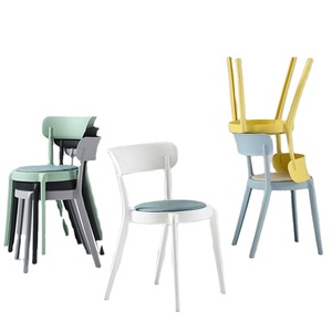 Wholesale Yingtai Dining Room Furniture Modern Stackable Pp Restaurant Cafe Plastic Chairs
