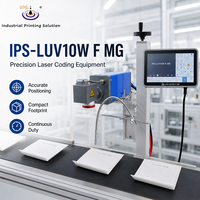 Imprimante laser UV refroidie à l'eau IPS-LUV10W F MG pour le marquage de la date, du code de lot et de la traçabilité