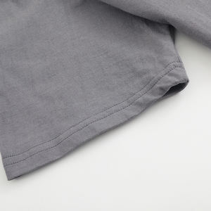 Fabriqué aux États-Unis T-shirt surdimensionné vintage pour homme 100% coton lourd coupe ample col rond printemps été nouvelle Collection stock - Product Image 3