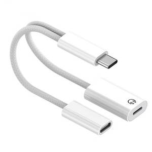 Vente chaude USB C à 3.5mm Audio Adaptateur Câble Type C à Casque AUX <span class=keywords><strong>Jack</strong></span> Dongle HiFi DAC Câble Cordon pour <span class=keywords><strong>iphone</strong></span> 15 Samsung - Product Image 2