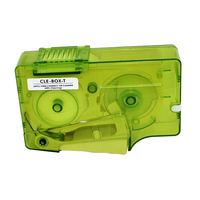 Cassette de nettoyage à fibres optiques Boîte de nettoyage à fibres optiques CLE-BOX-T rechargeable pour SC/FC/ST/MU/LC avec 600 + nettoie