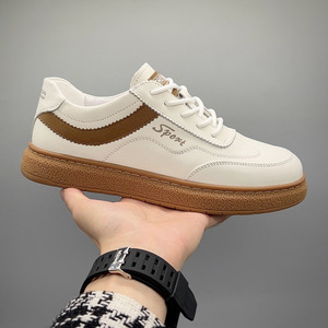 Nouvelles baskets blanches à semelle souple, respirantes, polyvalentes et tendance de style coréen pour un usage décontracté - Product Image 2