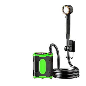 Nouvelle Douche de Camping Portable 2026 10000mAh Étanche IPX8 5 Vitesses <span class=keywords><strong>pour</strong></span> Randonnée en Plein Air, Plage, Voyage, Urgence, Bain d'Animaux 1L ABS - Product Image 1