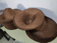 ND441 Parisisol Chapeau en paille à bord large en parasisal en stock et prêt pour une expédition rapide