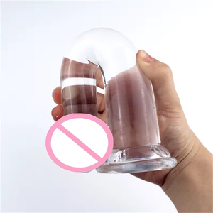 Consolador realista de estilo de correa de pene transparente de múltiples especificaciones y varios tamaños de alta calidad para parejas masculinas y femeninas homosexuales - Product Image 5