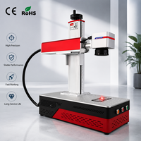 ActionLasers JPT Raycus Max Laser Source Nouvelle machine de marquage laser à fibre CNC de haute précision à refroidissement par air de type banc AI/BMP/DST 110/220V