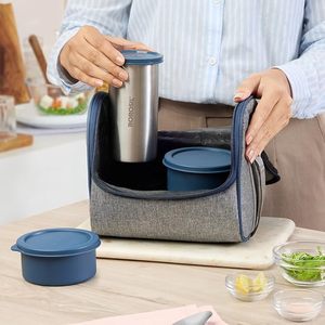 Premium Food Grade Stainless Steel <b>Lunch</b> <b>Box</b> <b>with</b> Leak Proof Design Durable and Reusable for Daily Meal Storage and Carrying - Product Image 3