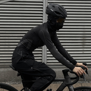 GOLOVEJOY SGY03 남성용 기능성 스포츠 롱존 택티컬 심리스 보온 내의 세트 - Product Image 4