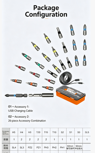 Kit di Attrezzi per Riparazioni WORX240.7, Set di <span class=keywords><strong>Utensili</strong></span> Elettrici Fai-da-Te, Cacciavite Senza Fili - Product Image 4