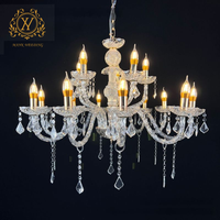 Perlengkapan Pernikahan Lampu Kristal Akrilik Paviliun Upacara Gaya Eropa Lampu Hias Kristal Model Lampu Dekoratif Aula Pernikahan