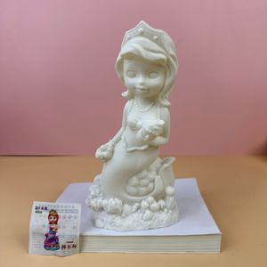 Regali d'arte produttore di figurina in vinile bianco per bambini - Product Image 2