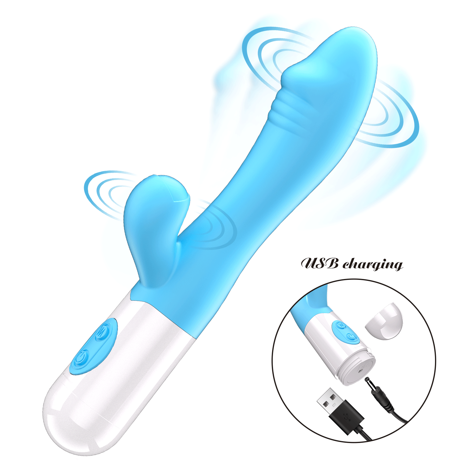 Blu USB Ricaricabile