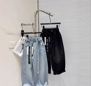 Pantalones Casuales de Alta Calidad para Niños, Ropa para Adolescentes, Jeans de Mezclilla para Niños, Pantalones Anchos - Product Image 1