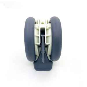 Ruedas Médicas de 100 mm, Ruedas Dobles de TPR de Alta Calidad para Equipos Médicos - Product Image 1