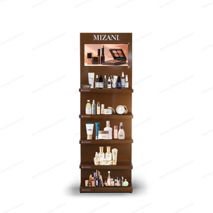 Nuevo estilo, 5 niveles, soporte de exhibición POP de belleza, accesorios de tienda de maquillaje de Metal, estantes cosméticos - Product Image 2