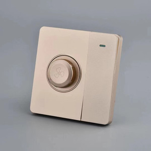 Interruttore di Controllo Velocità Continuo per Ventilatore Elettrico, Regolatore per Ventilatore da Soffitto, Interruttore Luce con Controllo Velocità a Parete - Product Image 2