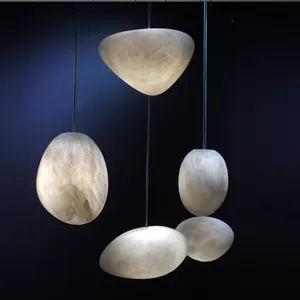 Lampadario decorativo personalizzato Moden alabastro applicabile al lampadario di arte lineare Cofeshop Hotel di famiglia