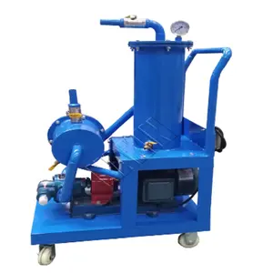 Widely Used in power plants of Portable oil purifier for insulating oil or turbine oil filter machine
