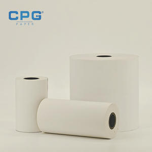 Papel Térmico Personalizado sin Fenol de 210 mm x 50 m y 55 g/m² para Recibos de Fax, Papel Sensible al Calor para Telecomunicaciones Comerciales - Product Image 1