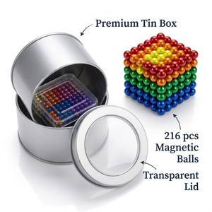 Bolas Magnéticas de Colores a Granel, Kit de Imanes DIY, Juguetes Educativos, Venta Directa de Fábrica, Regalos para Fiestas, Personalizable - Product Image 5