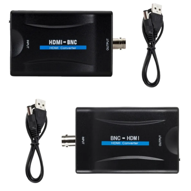 Coaxial BNC HDMI Audio Video Converter NTSC PAL 1080P 720P Video Adapter TV Display VHS Camera Surveillance Consumer Electronics