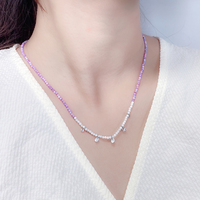 Collier pendentif en zircon plaqué or style coréen 2026, bijoux de mode pour femmes avec chaîne à maillons et perle d'imitation
