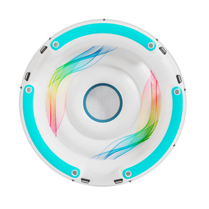 Inflatable <b>Sofa</b> Float Thickened Wear Resistant PVC Outdoor Portable Swimming Pool Lounge Chair Multi Person Floating Island Raft - Product Image 2