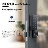Cerradura de Puerta/Portón para Exteriores con Huella Digital, Control Remoto por Aplicación TTlock, Resistente al Agua IP65, Duradera